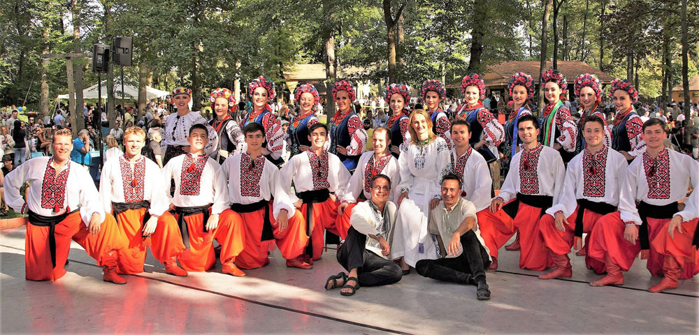 Ukrainian Independence Folk Festival at Tryzubivka