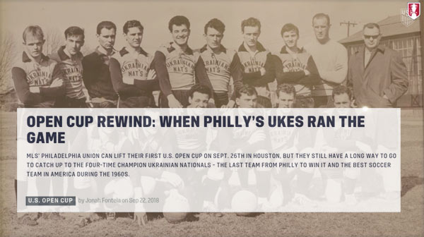 OPEN CUP REWIND: WHEN PHILLY’S UKES RAN THE GAME
