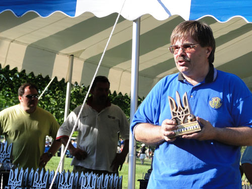 Gene Luciw presents the Trophies